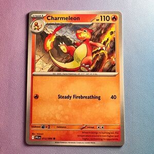 charmeleon - 012/094 (common) — pokemon: phantasmal flames